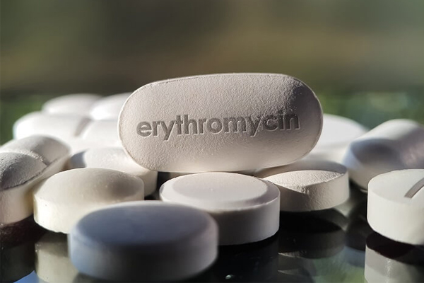 The reusable temperature and humidity recorder ensures the safe transportation of erythromycin