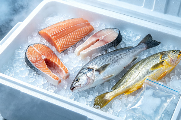 USB disposable temperature recorder ensures the quality of chilled fish in cold chain transportation